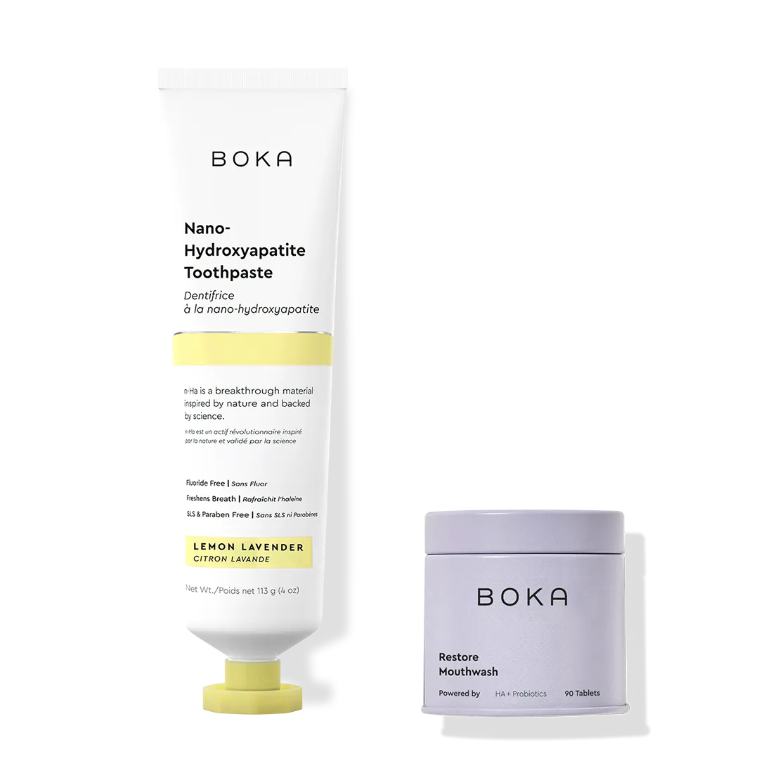 Nano-hydroxyapatite Toothpaste & Mouthwash Tablet Duo